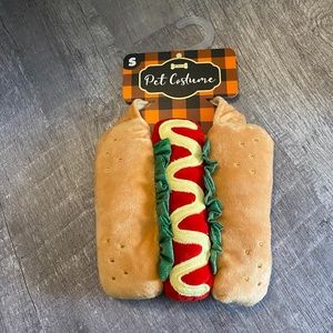 Hot Dog Pet Dog Costume Small NWT